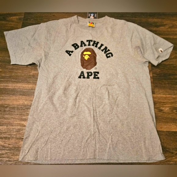 Bape Other - Bape College Logo T Shirt